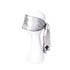SiaLinda: Augenbinde Zola II Argenta, weiss silber metallic, Satin - SiaLinda.com
